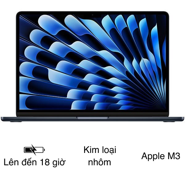 Laptop Apple MacBook Air 15 inch M3 8GB/256GB (MRYU3SA/A)